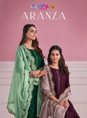 ARANZA BY VIPUL EMBROIDERY SALWAR KAMEEZ MANUFACTURER IN INDIA